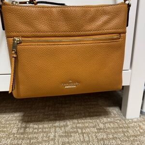 Kate spade brown leather crossbody